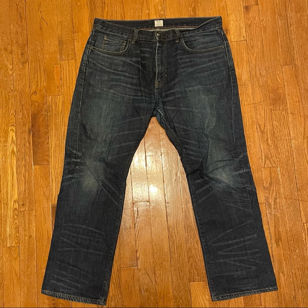 J Crew Vintage Bootcut Denim Jeans Size 36 x 30